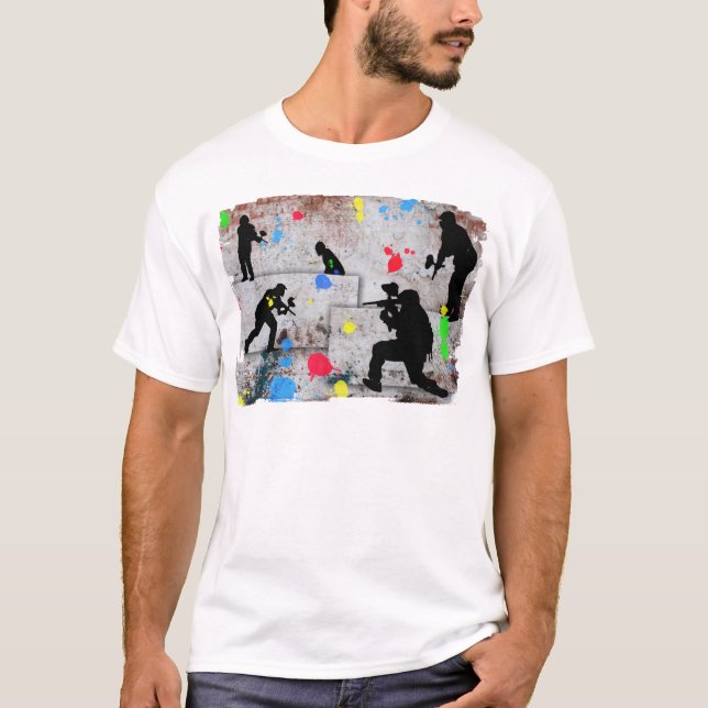 Camiseta Batalha do Paintball (Frente)