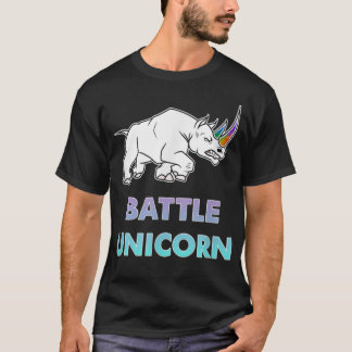 Camiseta Batalha do Unicórnio Rainbow Rhino 371