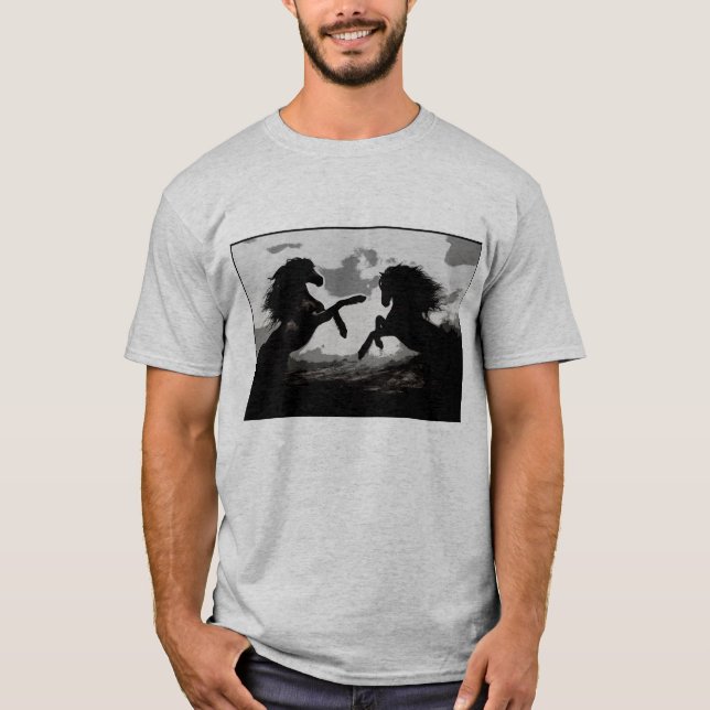 Camiseta Batalha dos Cavalos - Arte Equina (Frente)