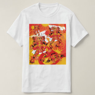 Camiseta Batalha dos Robôs do Hiphop 