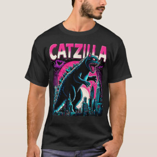 Camiseta Batalha Epínica de Gatos Colossais de CATZILLA