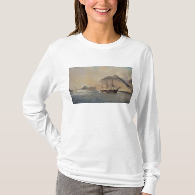 Camiseta Batalha naval do passo de Shimonoseki (Frente)