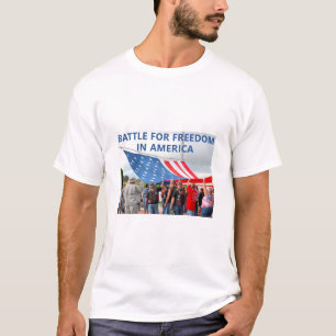 Camiseta Batalha pela Liberdade (luz)