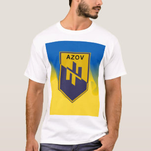 Camiseta Batalhão de AZOV amarelo