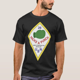Camiseta Batalhão de Construção Naval Móvel 26 (NMCB-26)