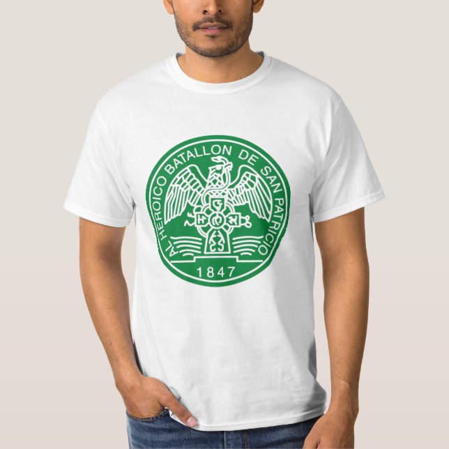 Camiseta Batalhão de San Patricios Saint Patrick (Frente)