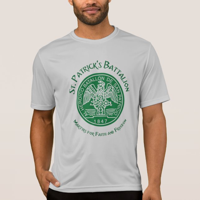 Camiseta Batalhão de San Patricios Saint Patrick (Frente)