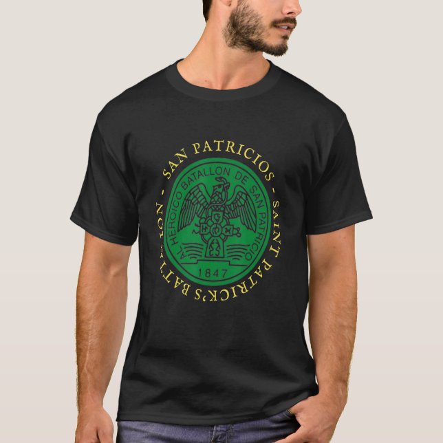 Camiseta Batalhão de San Patricios Saint Patrick_3 (Frente)