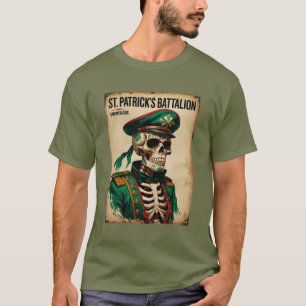 Camiseta Batalhão de São Patrício San Patricios Irlandês Me