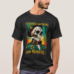 Camiseta Batalhão de São Patrício San Patricios Irlandês Me