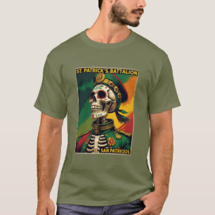 Camiseta Batalhão de São Patrício San Patricios Irlandês Me