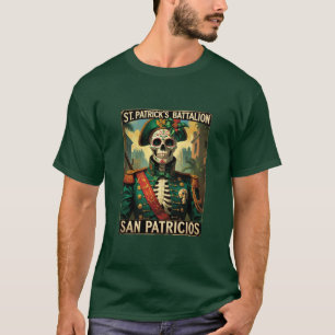 Camiseta Batalhão de São Patrício San Patricios Irlandês Me