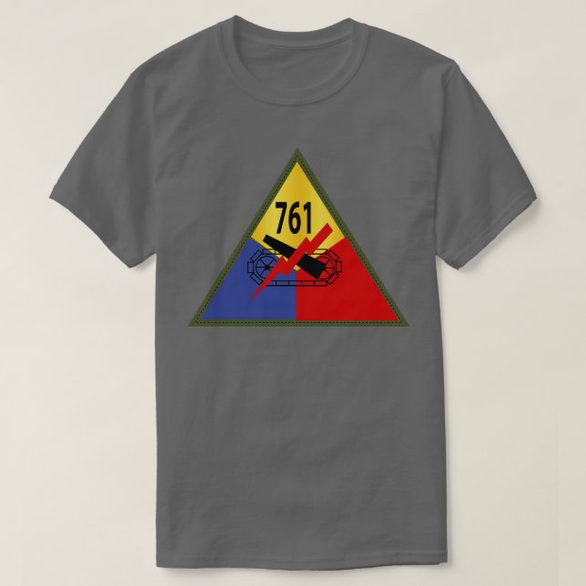 Camiseta Batalhão de Tanque de ruas 761 SSI (Frente do Design)