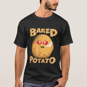 Camiseta Batata Assada Vegetal Fazenda de Cabeça de Batata