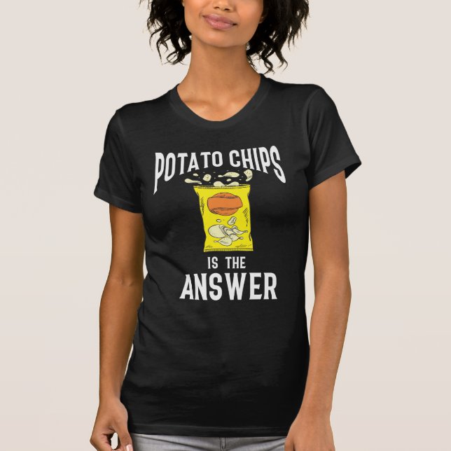 Camiseta Batata Batata Frita Comida Batatas amantes (Frente)