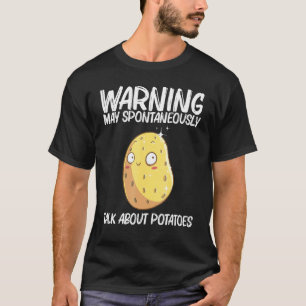 Camiseta Batata Batata Para Homens Batata Cultivada Vegetal