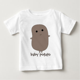 Camiseta Batata bonito do bebê