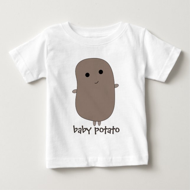 Camiseta Batata bonito do bebê (Frente)