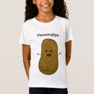 Camiseta Batata castanha personalizada