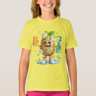 Camiseta Batata com champô