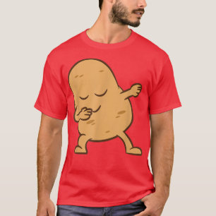 Camiseta Batata Dabbing Potato Vegetal Batatas