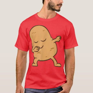 Camiseta Batata Dabbing Potato Vegetal Batatas