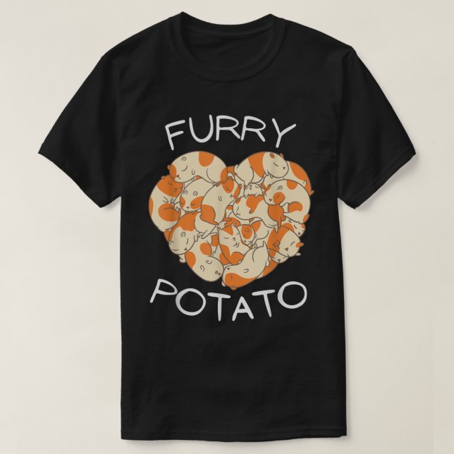 Camiseta Batata-De-Batata-De-Coração-Gui-Cuta754 (Frente do Design)