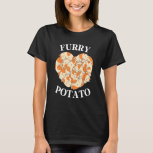 Camiseta Batata De Porco De Coração Da Guiné Cuja Feira