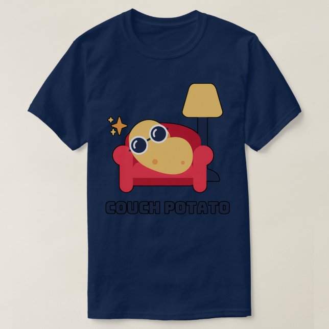 Camiseta Batata de sofá (Frente do Design)