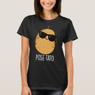 Camiseta Batata Engraçada De Batata Engraçado Escuro BG