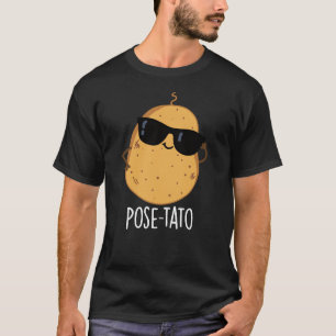Camiseta Batata Engraçada De Batata Engraçado Escuro BG