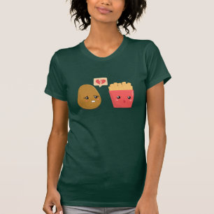Camiseta Batata está com o Coração Partido por causa das Ba
