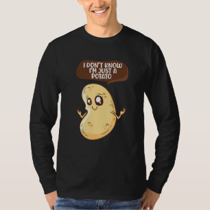 Camiseta Batata Eu Não Conheço Batatas De Iam Vegetariano
