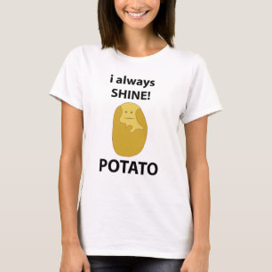 Camiseta Batata Eu Sempre Derrame Batata Engraçada