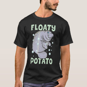 Camiseta Batata Flutuante Peixe-Boi Manatim
