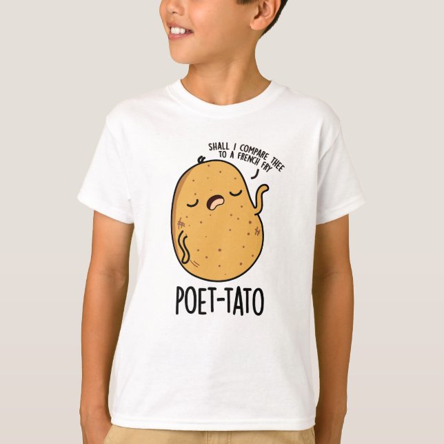 Camiseta Batata frágil de batata (Frente)