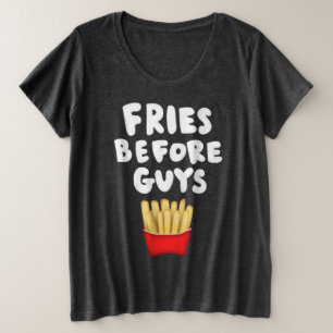 Camiseta Batata Frita Antes de Cara