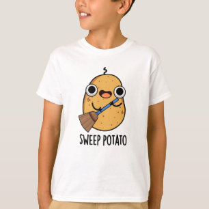 Camiseta Batata-fritura Engraçada-de-batata-doce