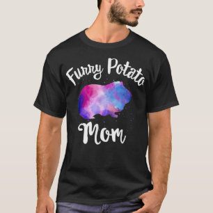 Camiseta Batata Furada Mãe Guiné Porco Mãe Cavy Mamãe M