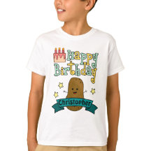 Batata Personalizada de Aniversário Divertida