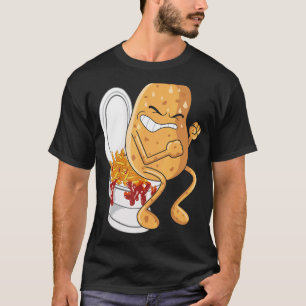 Camiseta Batata Pooping Fries Franceses Fritas Batatas Frit