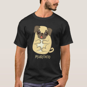 Camiseta Batata Pugata Pug Pota Para Cão