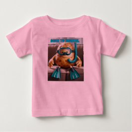 Camiseta Batatão é nascido para snorkeling