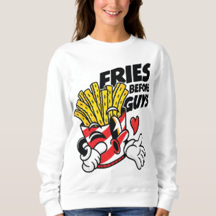 Camiseta Batatas Antes dos Caras – Batatas Fritas de Desenh