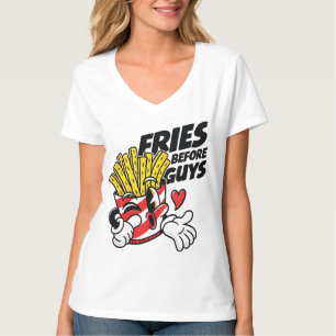 Camiseta Batatas Antes dos Caras – Batatas Fritas de Desenh