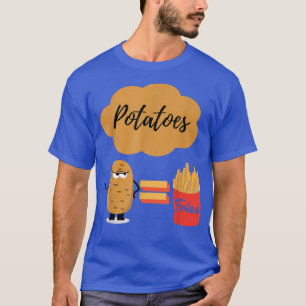 Camiseta Batatas Cuecas E Fritas Francesas
