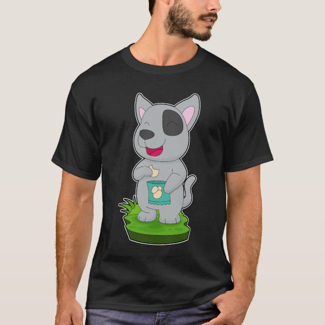 Camiseta Batatas de batata para cães (Frente)