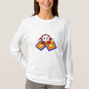 Camiseta Batatas de pôquer com cartões Poker