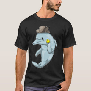 Camiseta Batatas de pôquer de golfinho