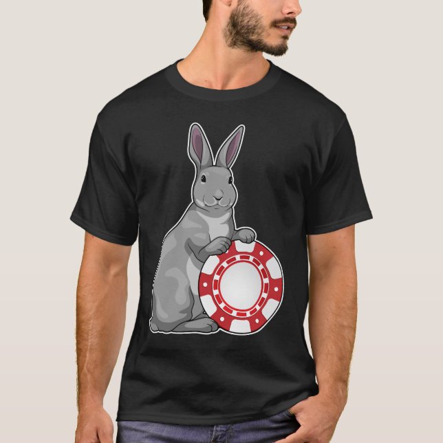 Camiseta Batatas do pôquer do Coelho (Frente)